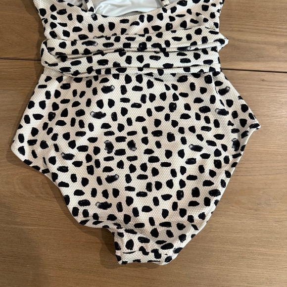 Aerie One Piece Wrap Swimsuit Size Small Cut out - Picture 7 of 8